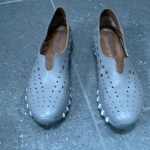 Litfoot Gray Slip-on Sneakers Excellent Condition